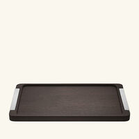 georg jensen bernadotte serving tray rectangular medium brown