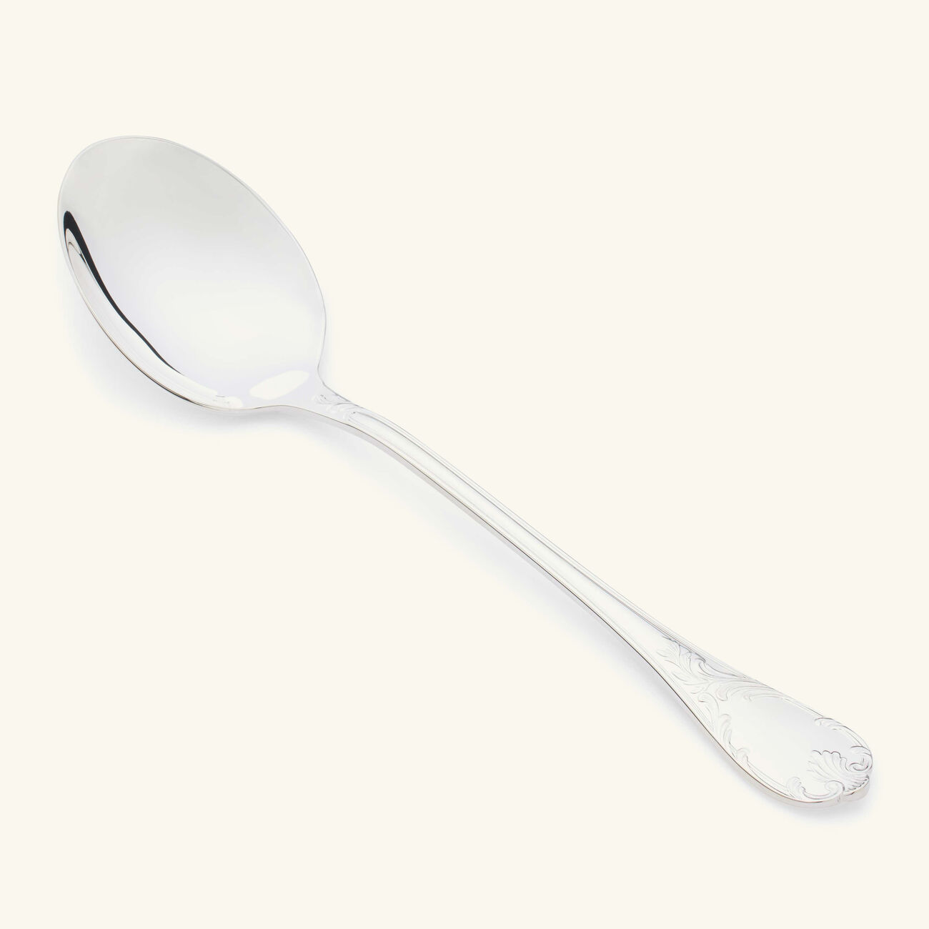 Marly Salad Serving Spoon Silver Plated christofle marly salad serving spoon silver plated