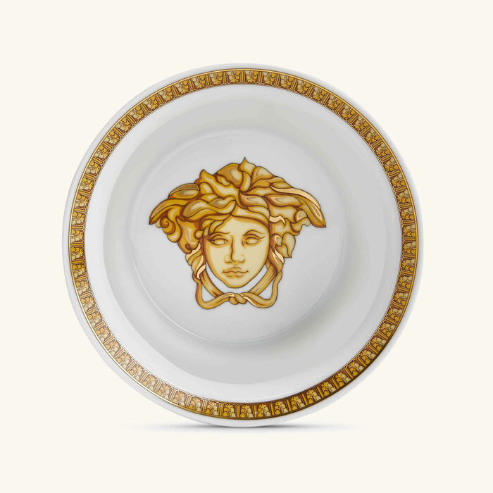 versace i love baroque dessert bowl black 11cm