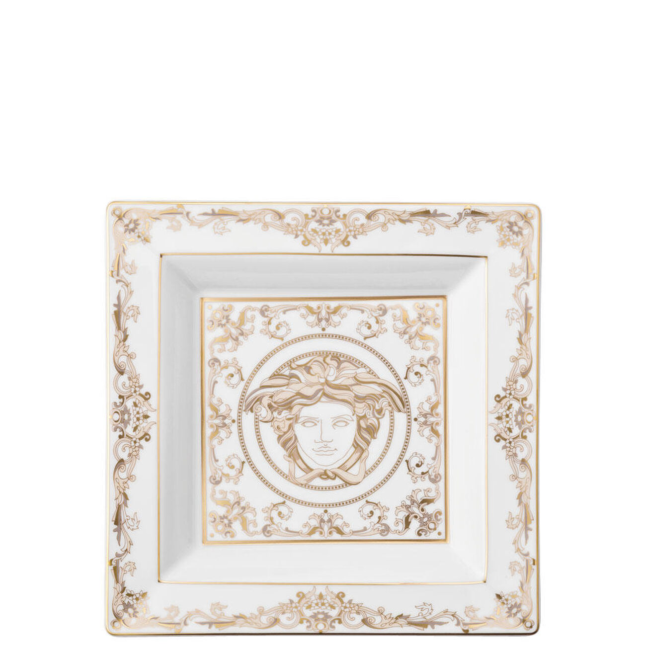 Medusa Gala Trinket Tray White versace medusa gala trinket tray white