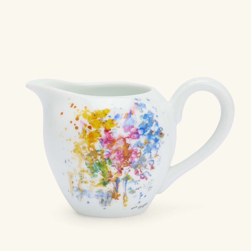 Chagall Bouquet De Fleurs Milk Pitcher Yellow bernardaud chagall bouquet de fleurs milk pitcher yellow