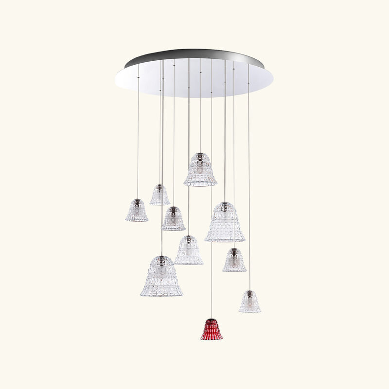 باكارا ثريا نيو آنتيك الشفافة   بالحجم الكبير