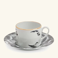 fornasetti tema e variazioni 2005 sol e luna tea cup grey
