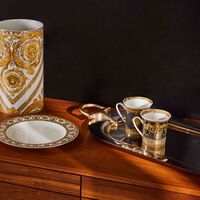 Medusa Rhapsody Vase Medium White versace medusa rhapsody vase medium white