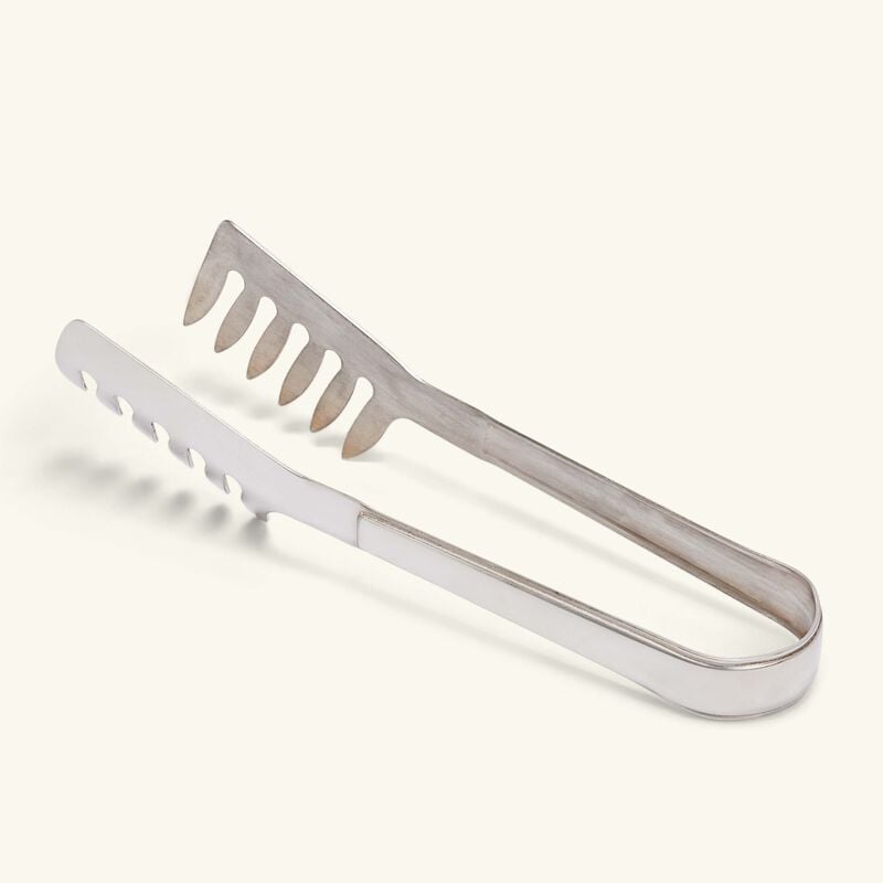 christofle fidelio serving tong silver plated