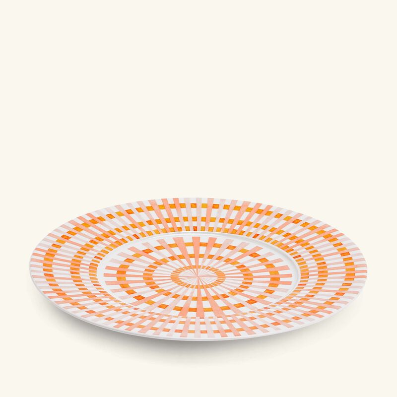 Terra Rosa Salad Plate Round Orange 21cm bernardaud terra rosa salad plate round orange 21cm