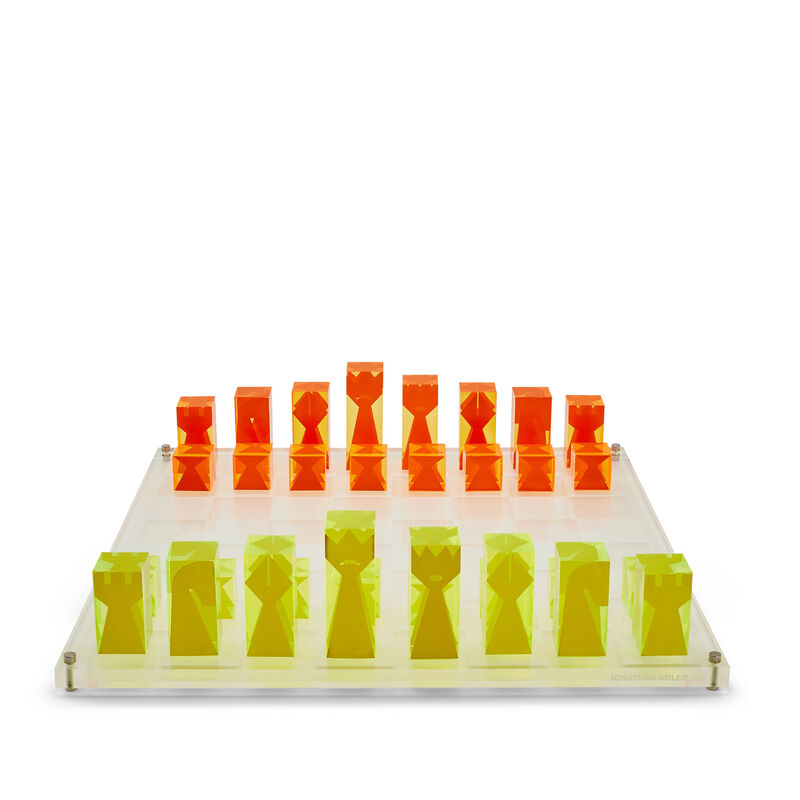 مجموعة شطرنج أكريليك, large