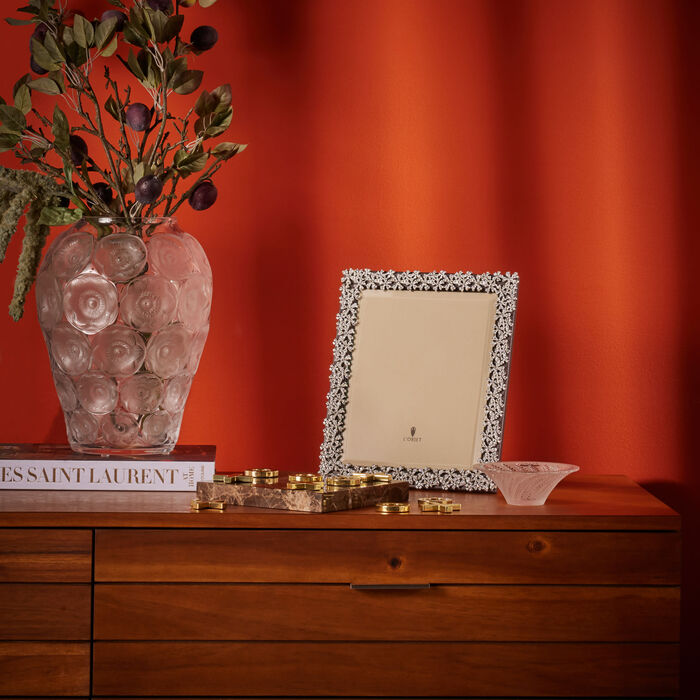 Anmones Vase Medium Clear lalique anmones vase medium clear