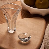 باكارا منحوتة كور آمور صغيرة شفافة