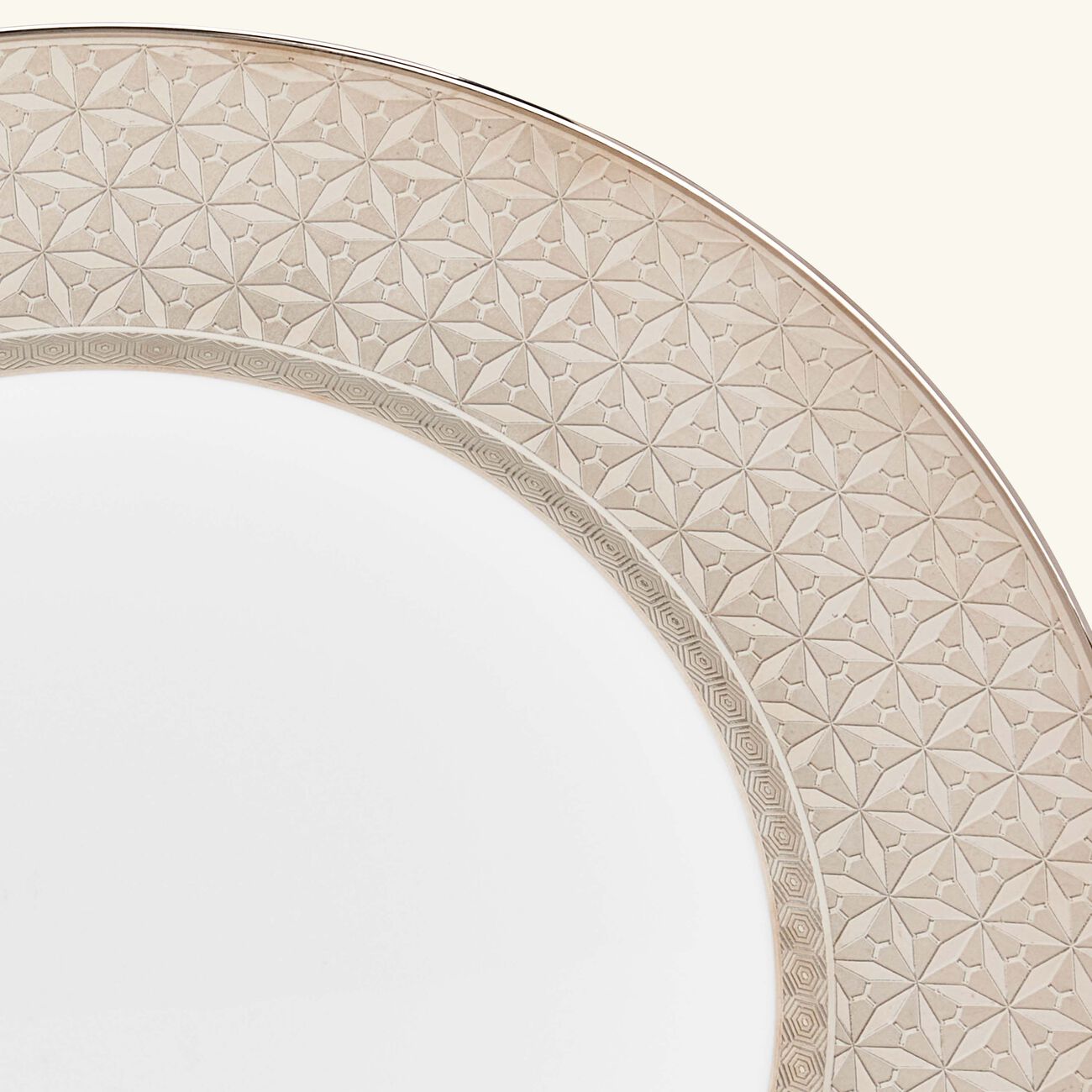 Divine Dinner Plate Round Silver 26cm bernardaud divine dinner plate round silver 26cm