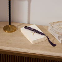 Misbaha Dark Amethyst light of sakina misbaha dark amethyst