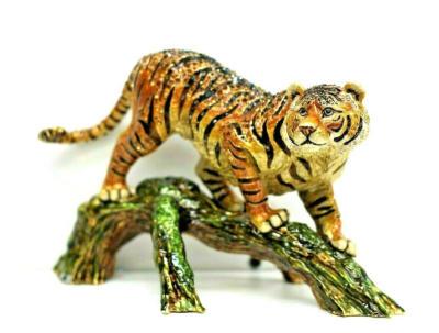 

Jay Strongwater Tiger On Branch Figurine