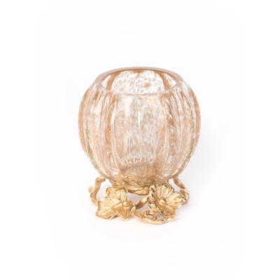 

Rhett Leaf & Flower Gilded Votive