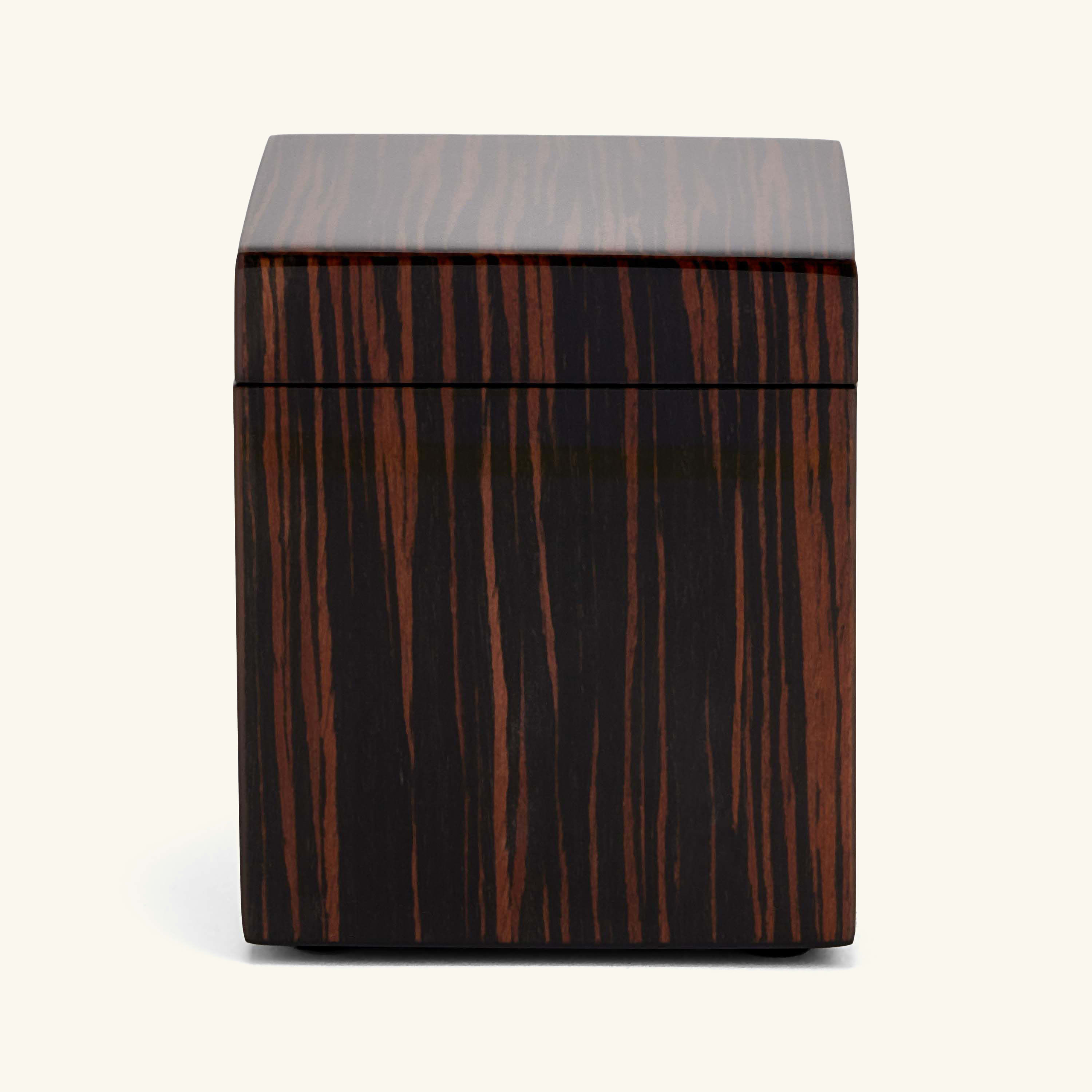 

Macassar Ebony Cube Box