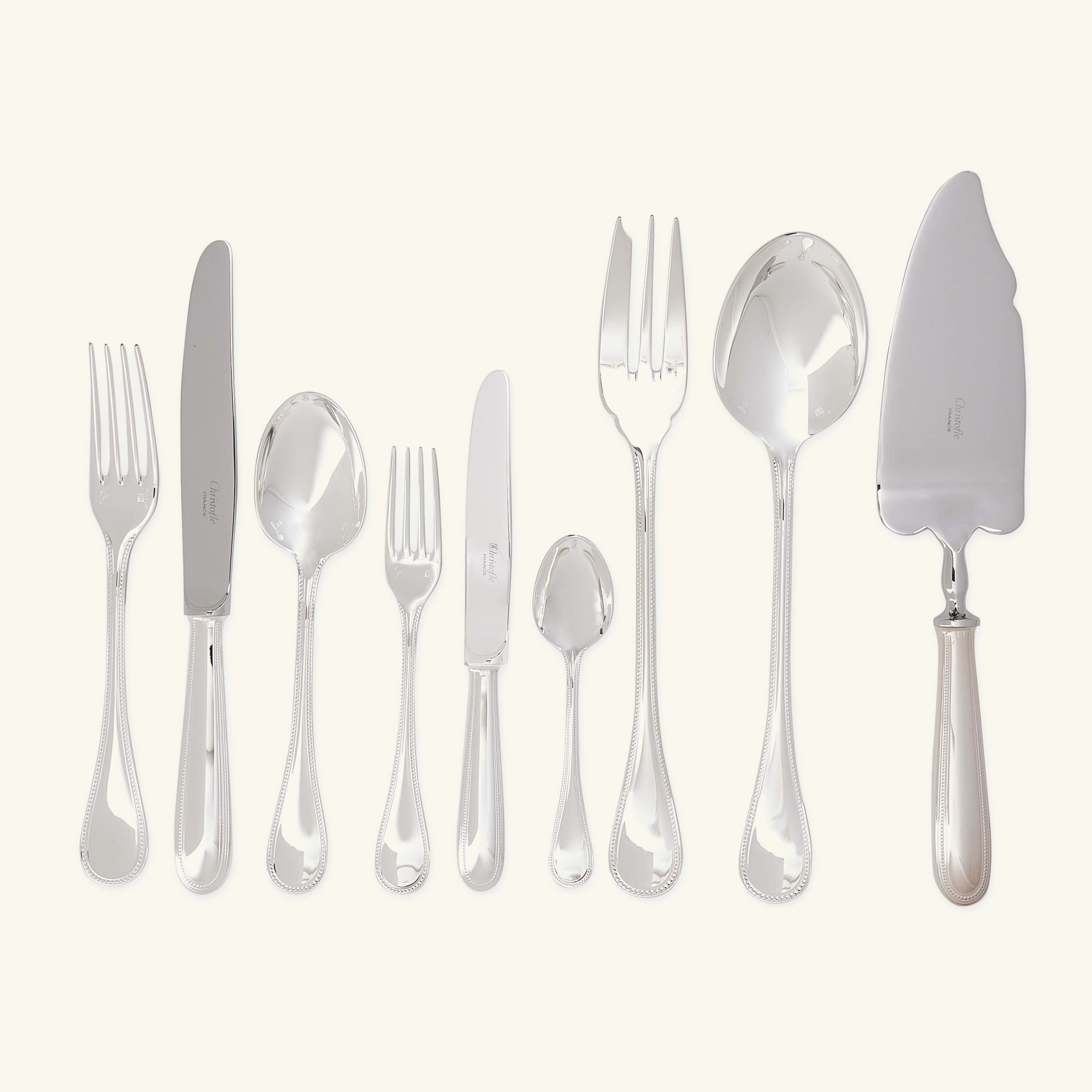 

Perles Flatware Set For 12 People (75 Pieces)