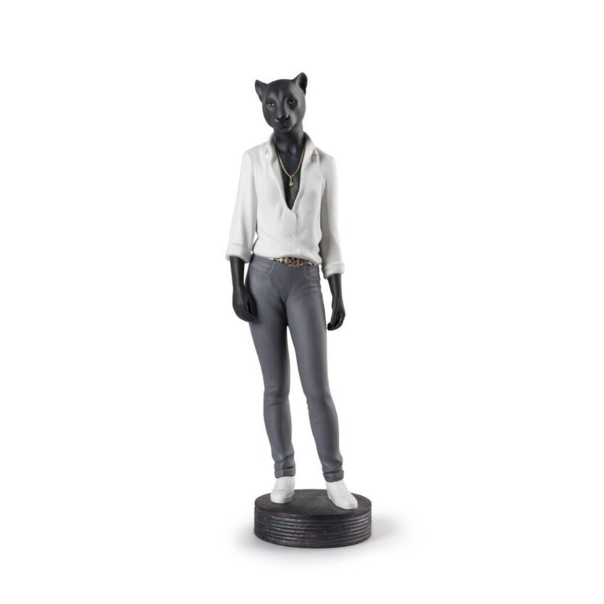 

Panther Woman Figurine