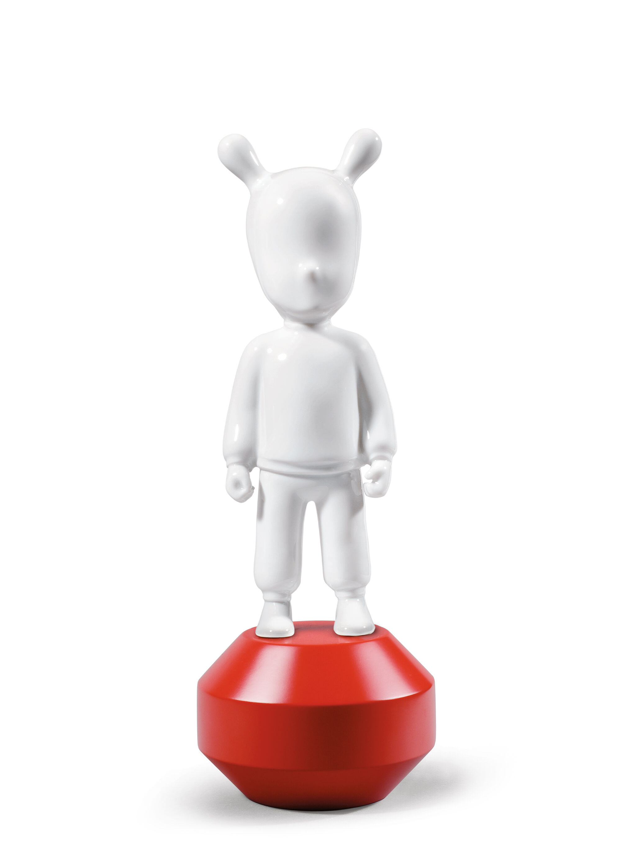 

Lladro The Guest Little - White On Red