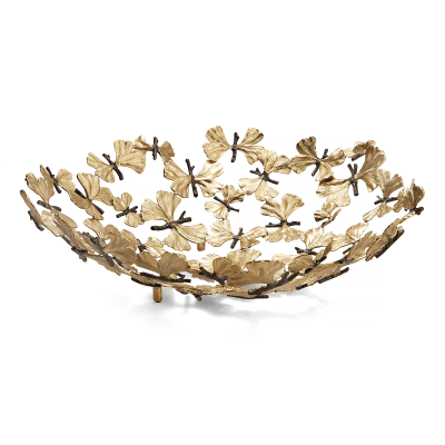 

Michael Aram Butterfly Ginkgo Center Piece Bowl