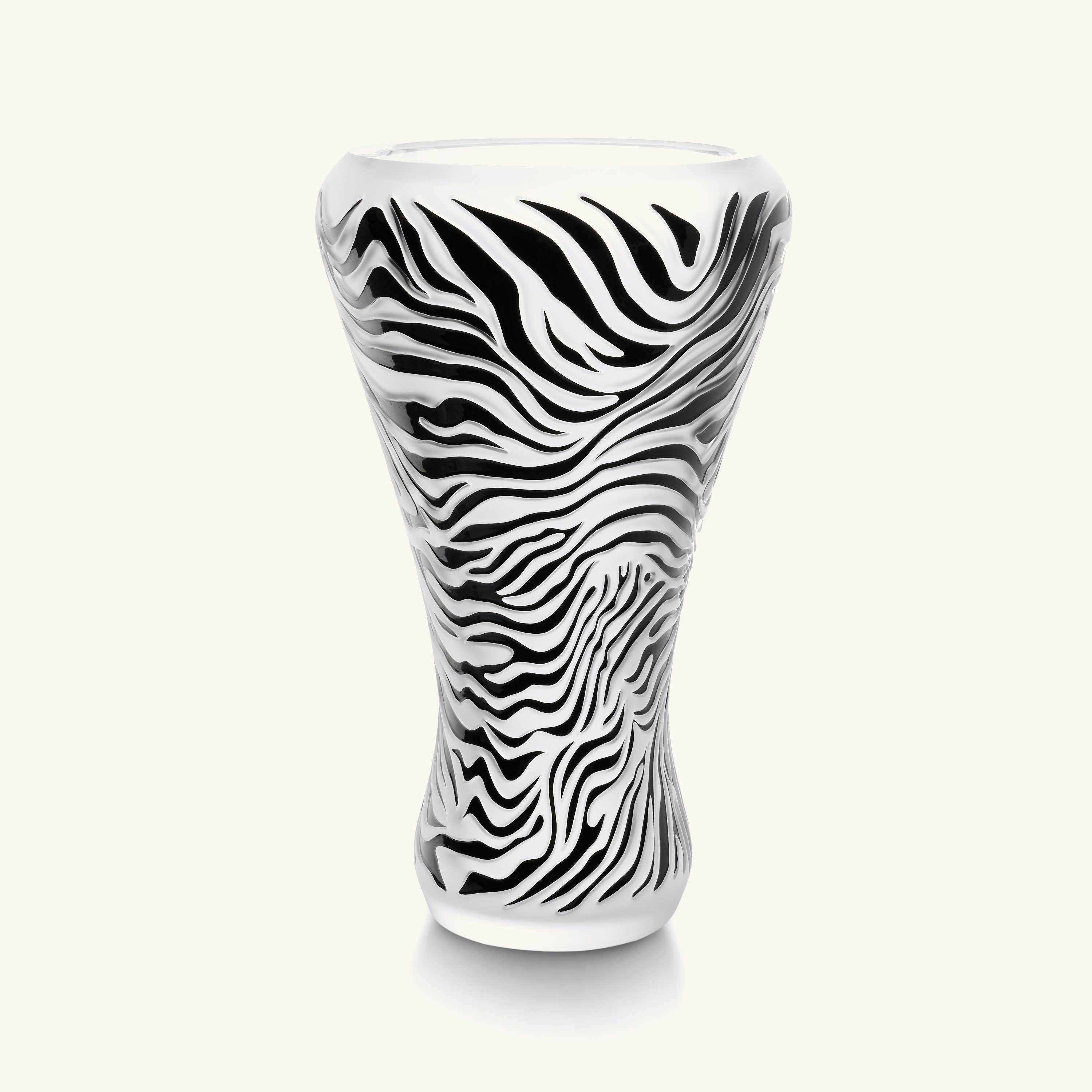 

Black Enamelled Zebre Vase