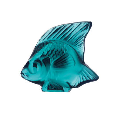 

Turquoise Blu Fish Sculpture