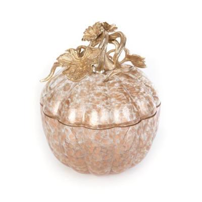 

Erin Leaf And Vine Gilded Large Glass Jar