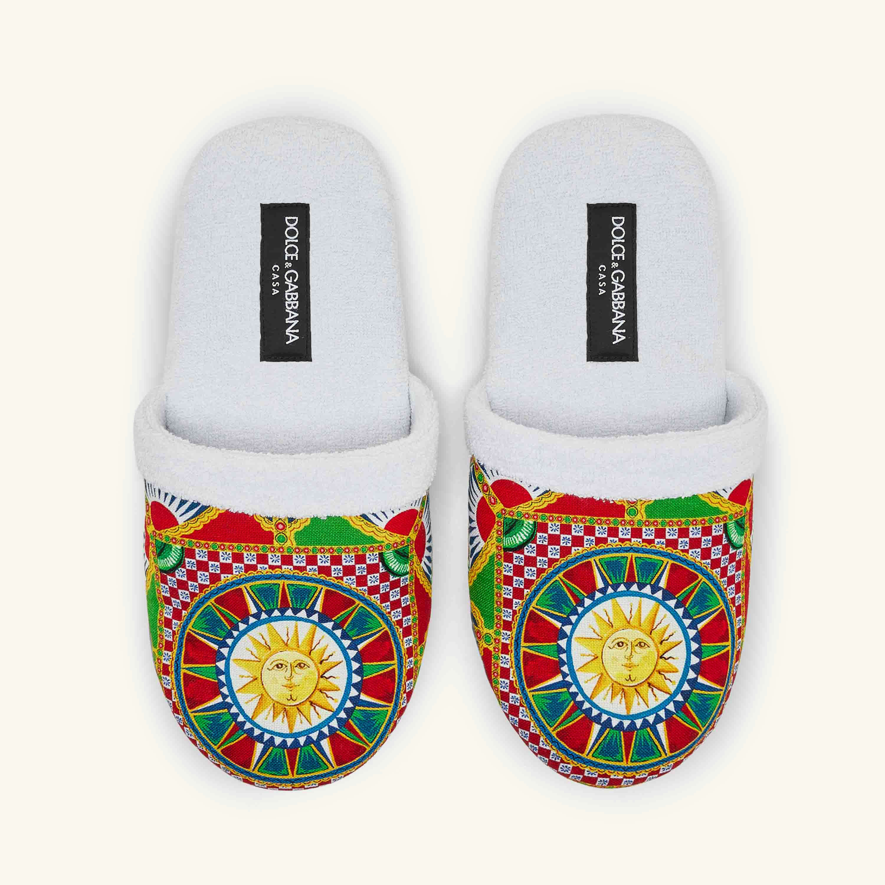 

Cotton Terry Slippers - Large