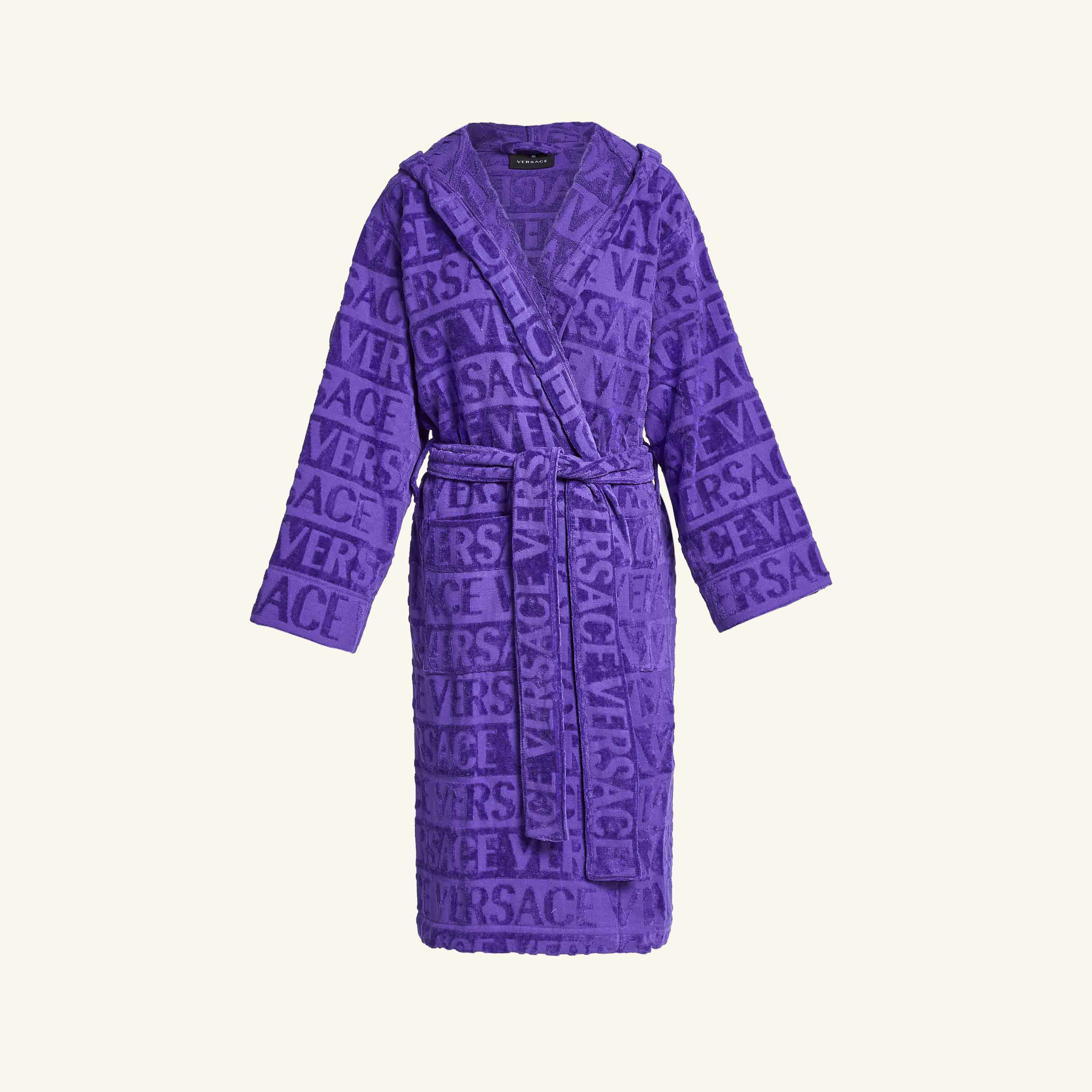 

Versace Allover Bath Robe - Small