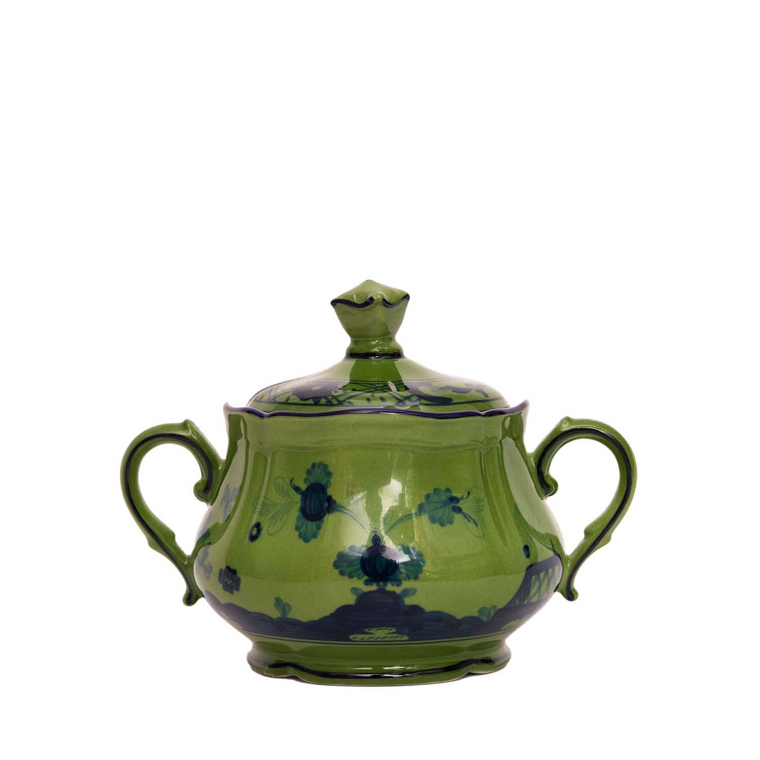 

Sugar Bowl Oriente Italiano Malachite