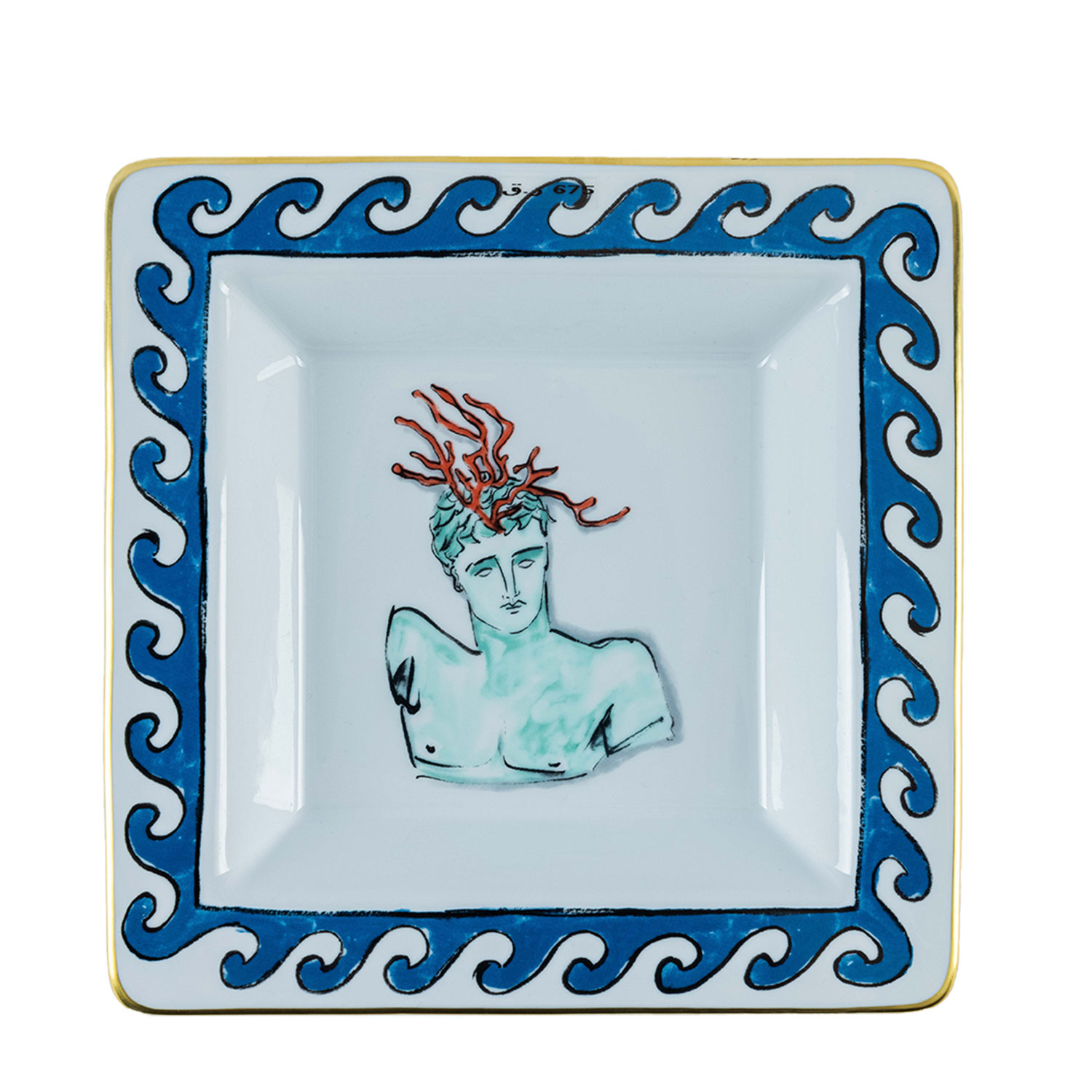 

Small Squared Vide Poche White