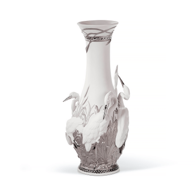 

Lladro Herons' Realm Vase