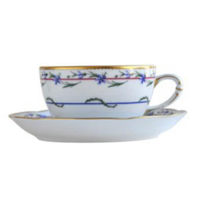 

Bernardaud Le Gobelet Du Roy Tea Cup And Saucer